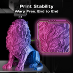 Aurora Drift (Blue Rose Red) Bi Silk PLA 1kg