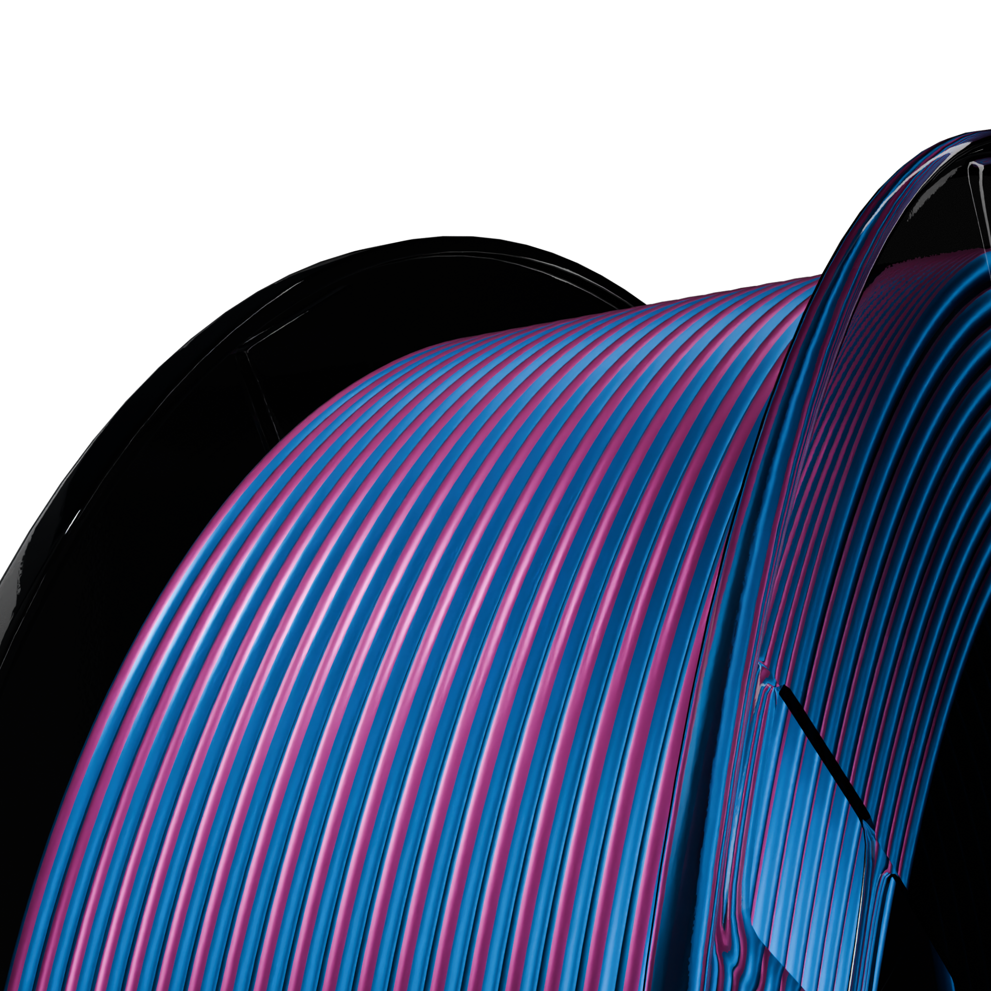 Aurora Drift (Blue Rose Red) Bi Silk PLA 1kg Secondary image