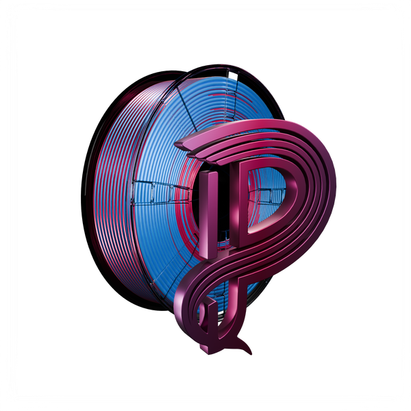 Eclipse Ruby (Blue Red Wine) Bi Silk PLA 1kg