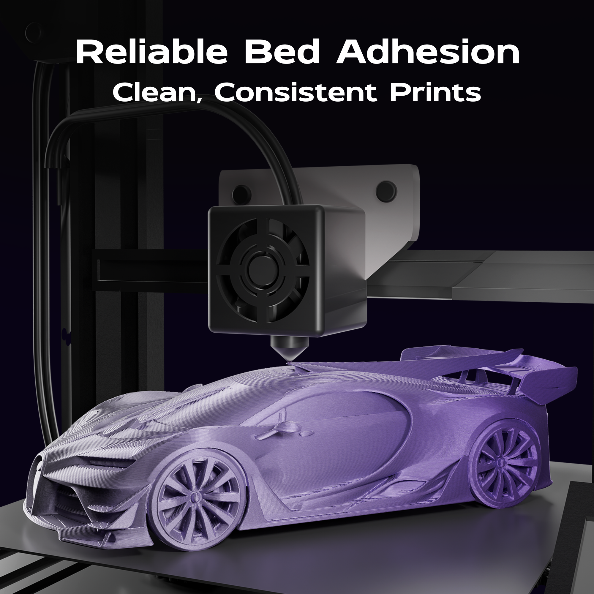 Celestial Violet (Silver Purple) Bi Silk PLA 1kg