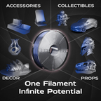 Celestial Violet (Silver Purple) Bi Silk PLA 1kg