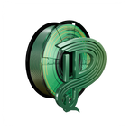 Dark green PLA filament spool for 3D printing