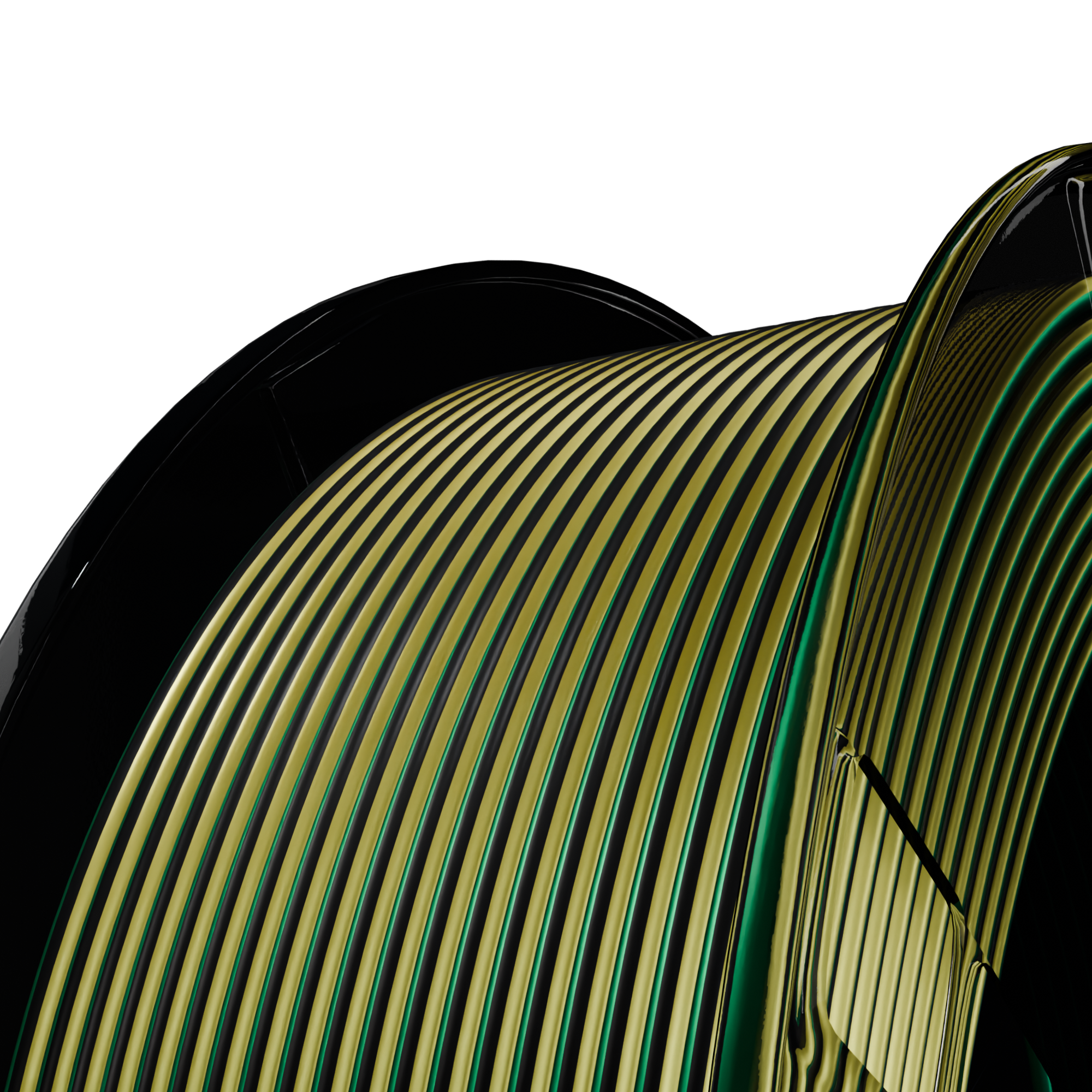 Emerald Solaris (Gold Green Black) Shiny Gradient PLA 1kg