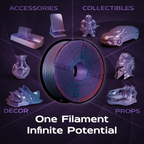 Royal Nebula (Red Purple Blue) Shiny Gradient PLA 1kg