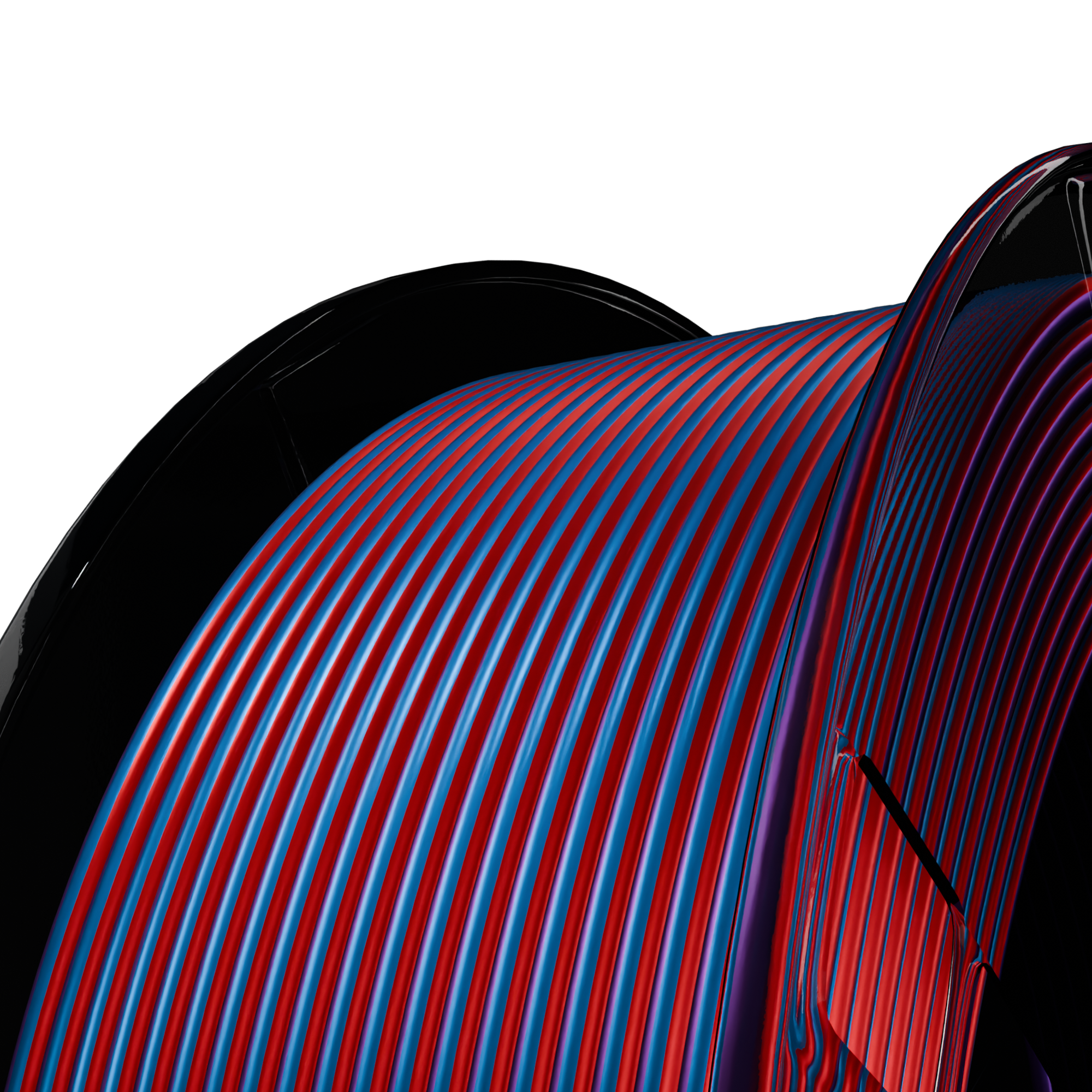 Royal Nebula (Red Purple Blue) Shiny Gradient PLA 1kg