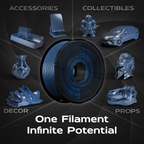 Midnight Nova (Black Blue) Shiny Gradient PLA 1kg