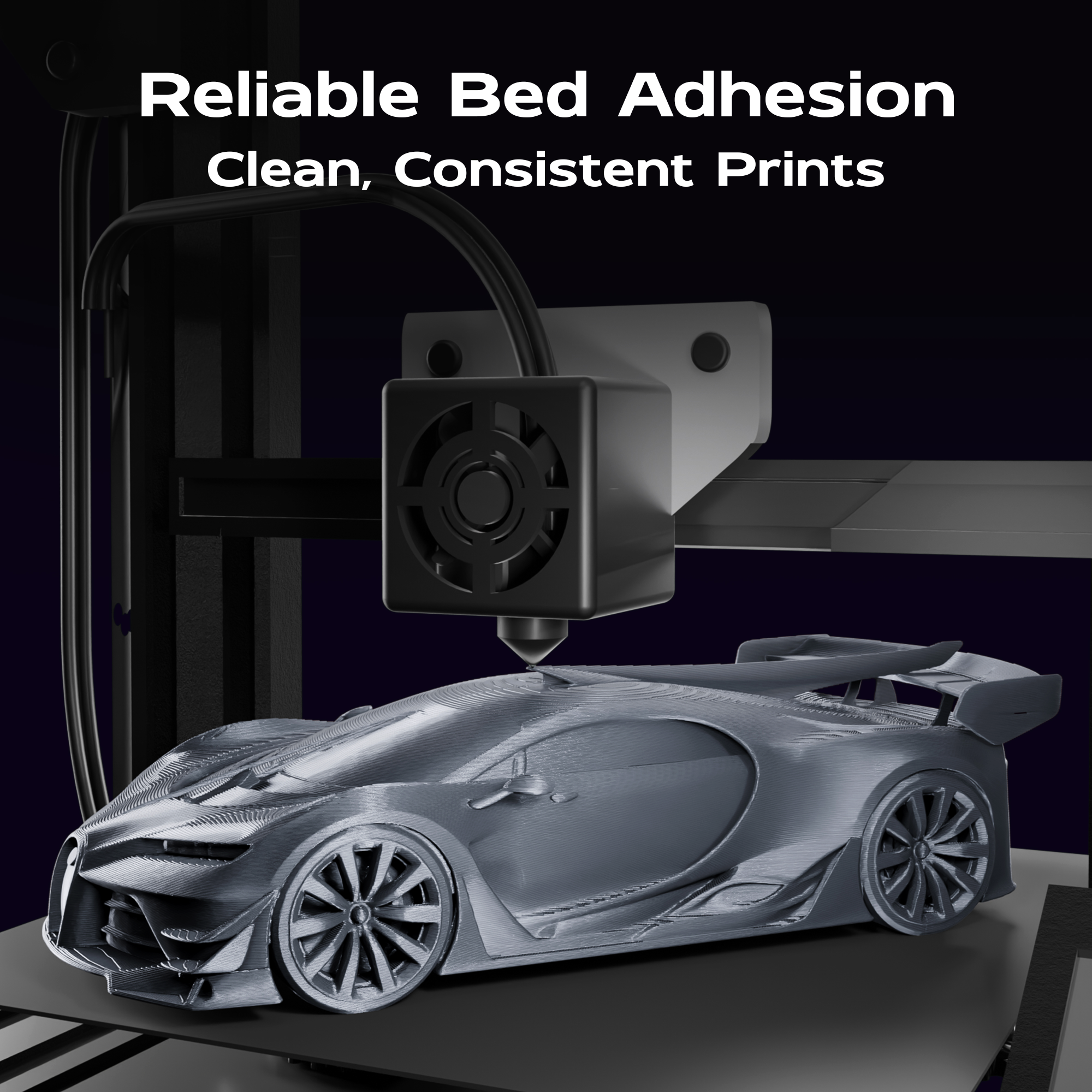 Titanium Grey Silk PLA 1kg