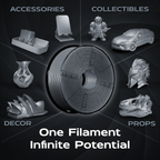 Titanium Grey Silk PLA 1kg