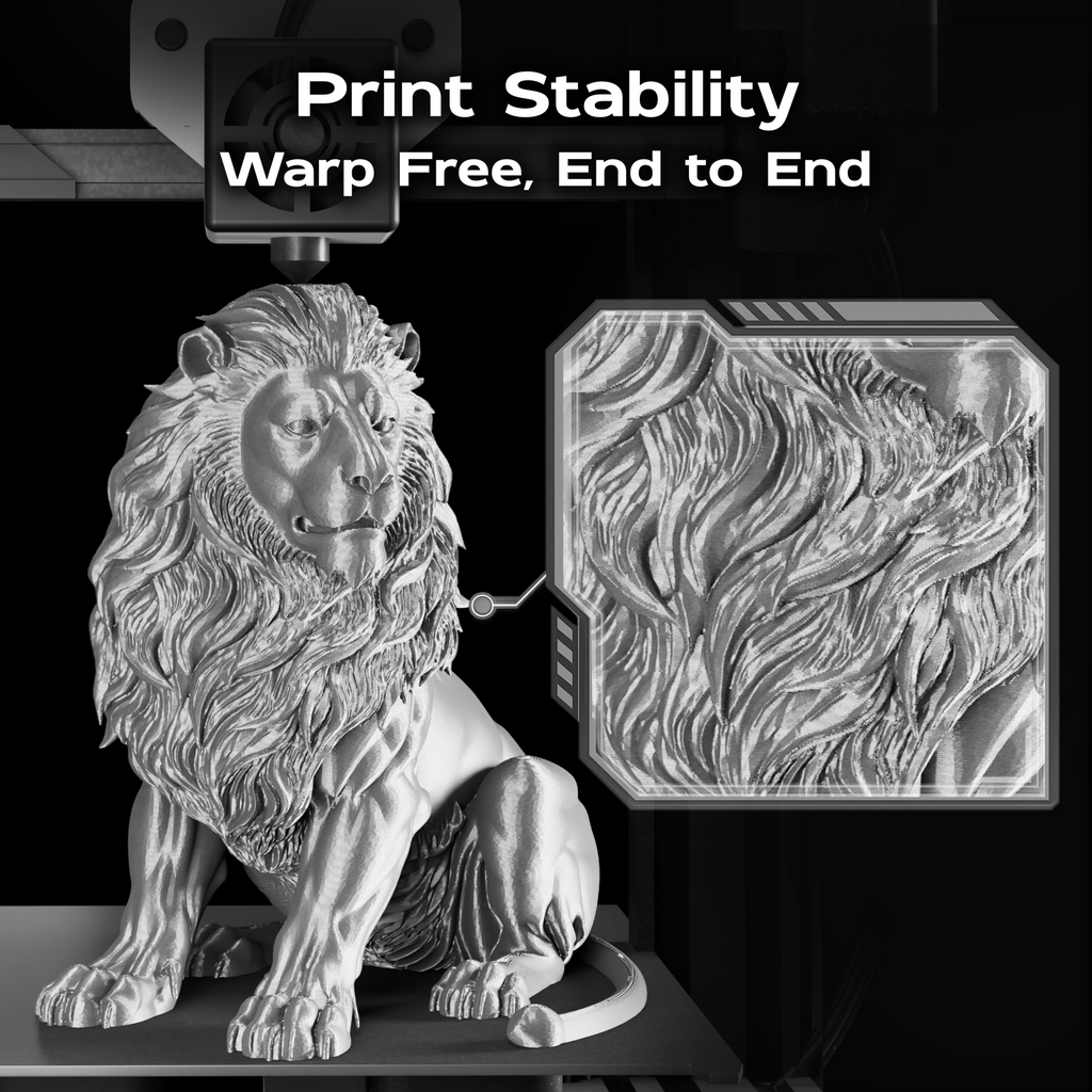 Brushed Steel Silk PLA 1kg