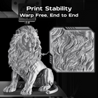 Brushed Steel Silk PLA 1kg