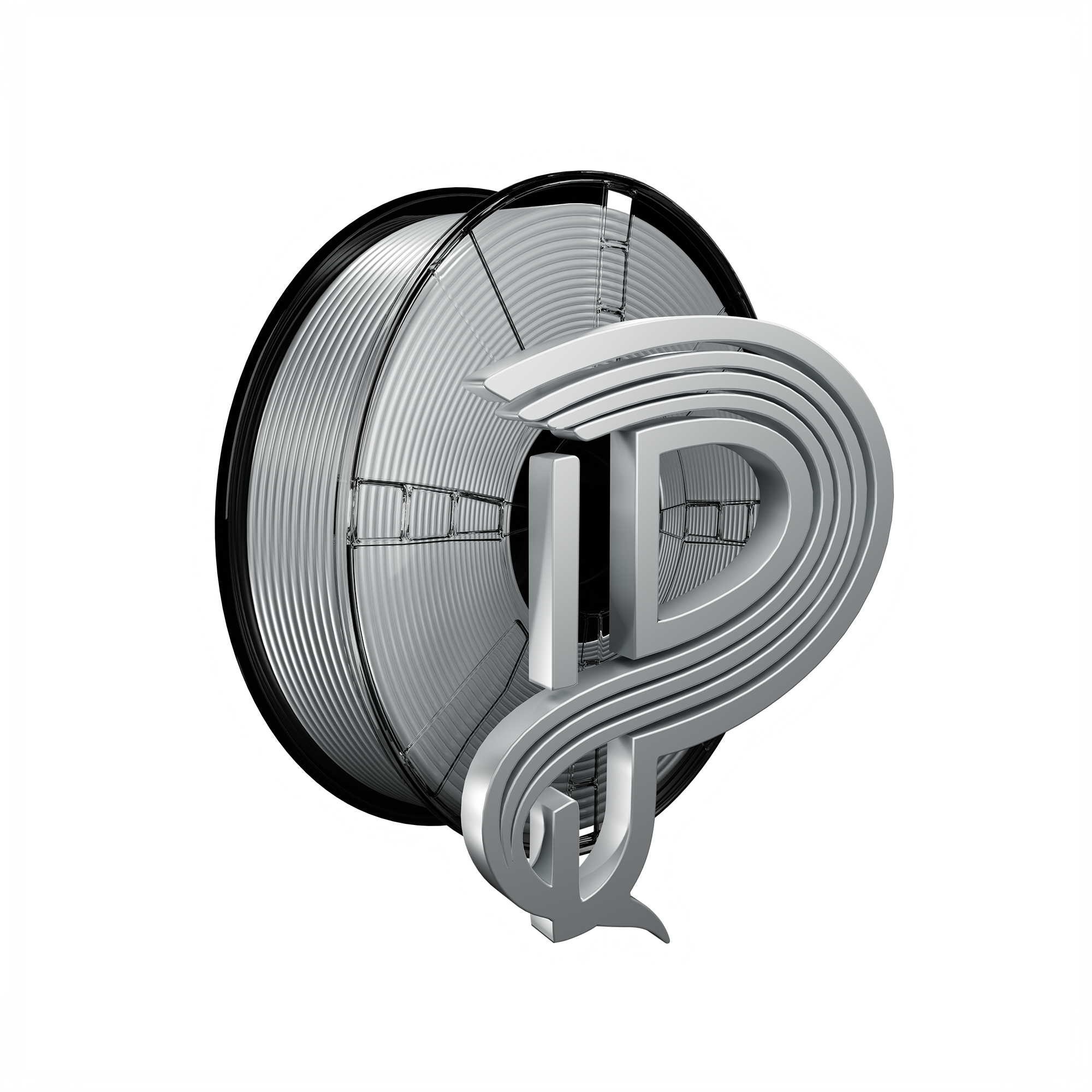 Brushed Steel Silk PLA 1kg