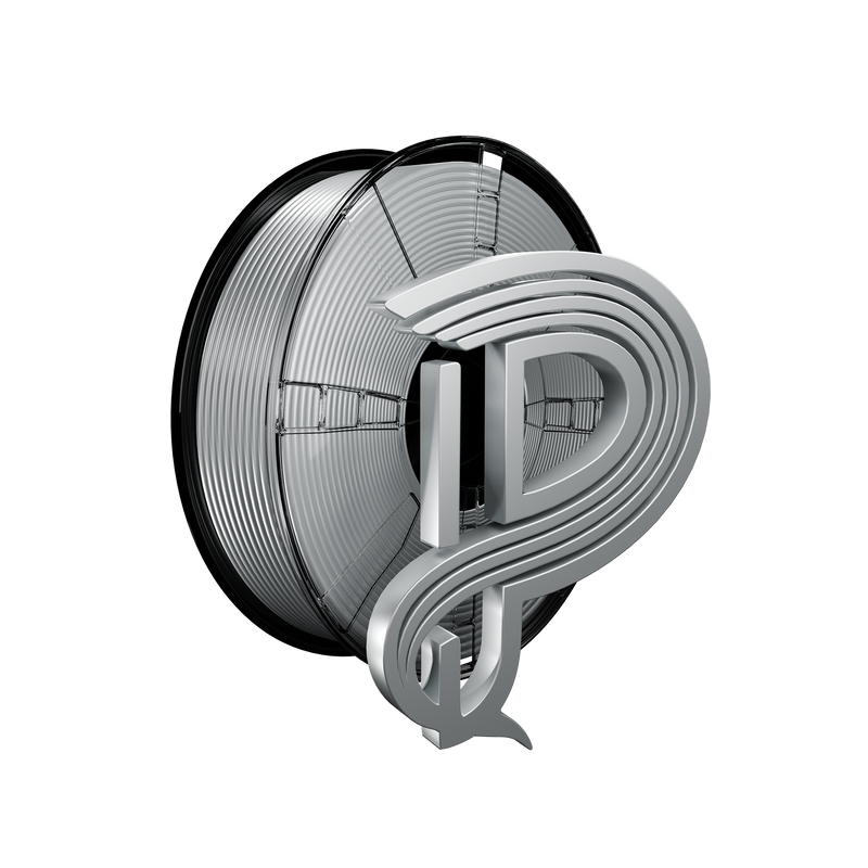 Brushed Steel Silk PLA 1kg