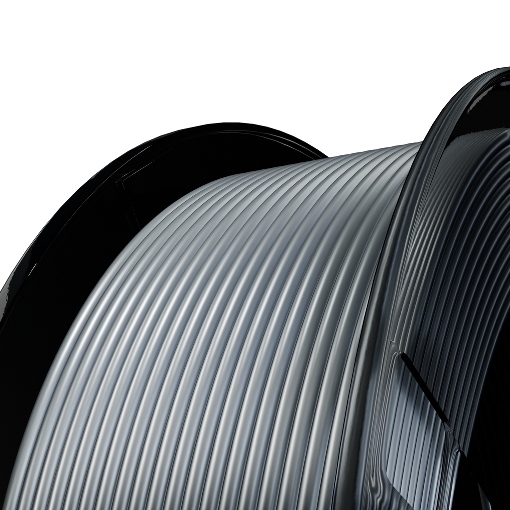 Bright Silver Silk PLA 1kg