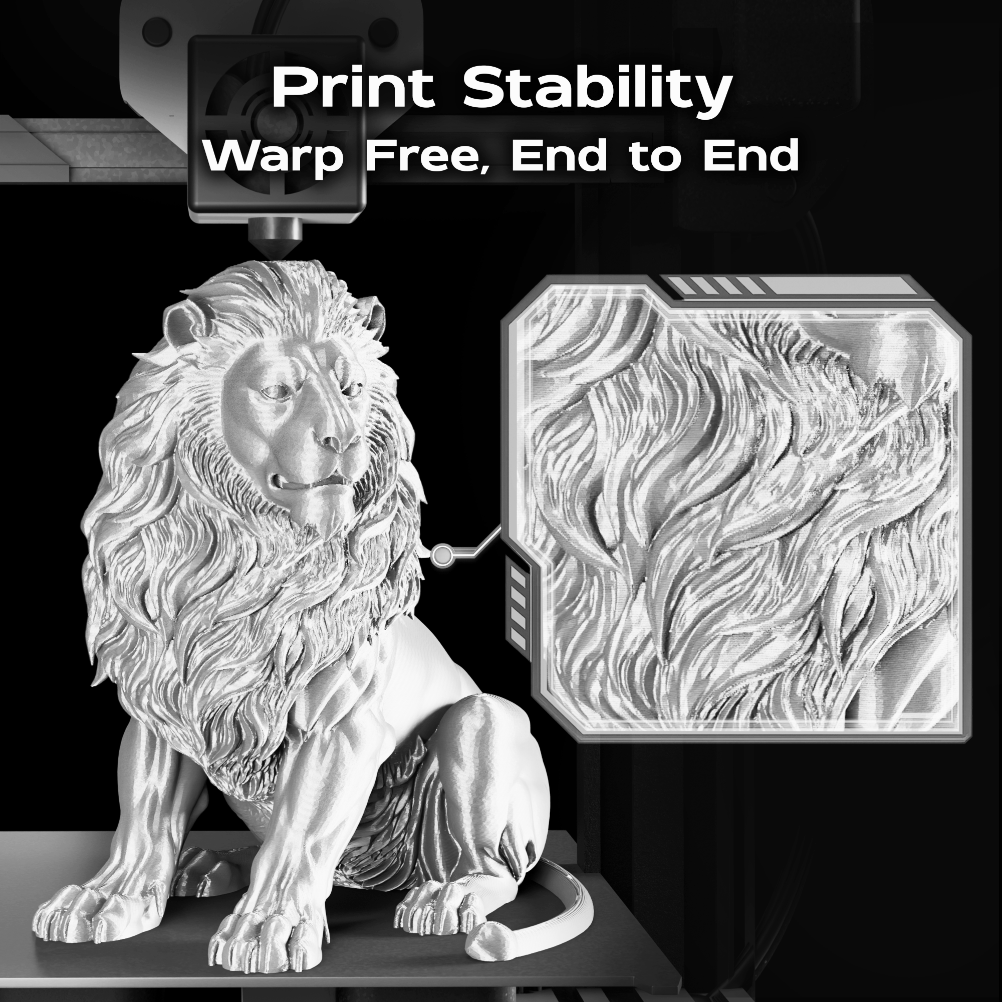 Pure White Silk PLA 1kg