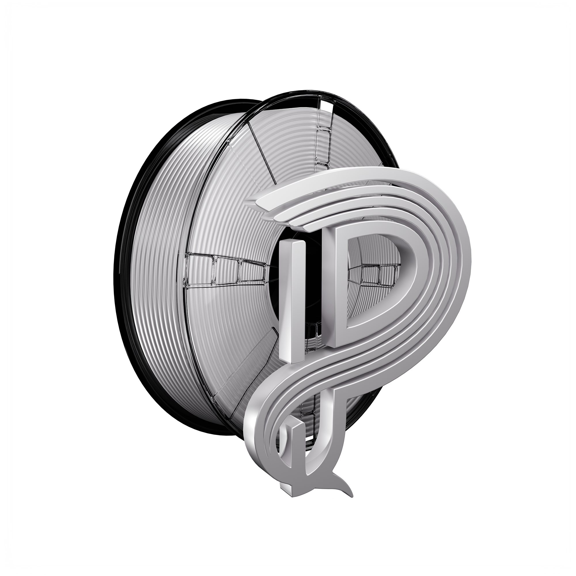 Silk 3D printing filament with glossy finish