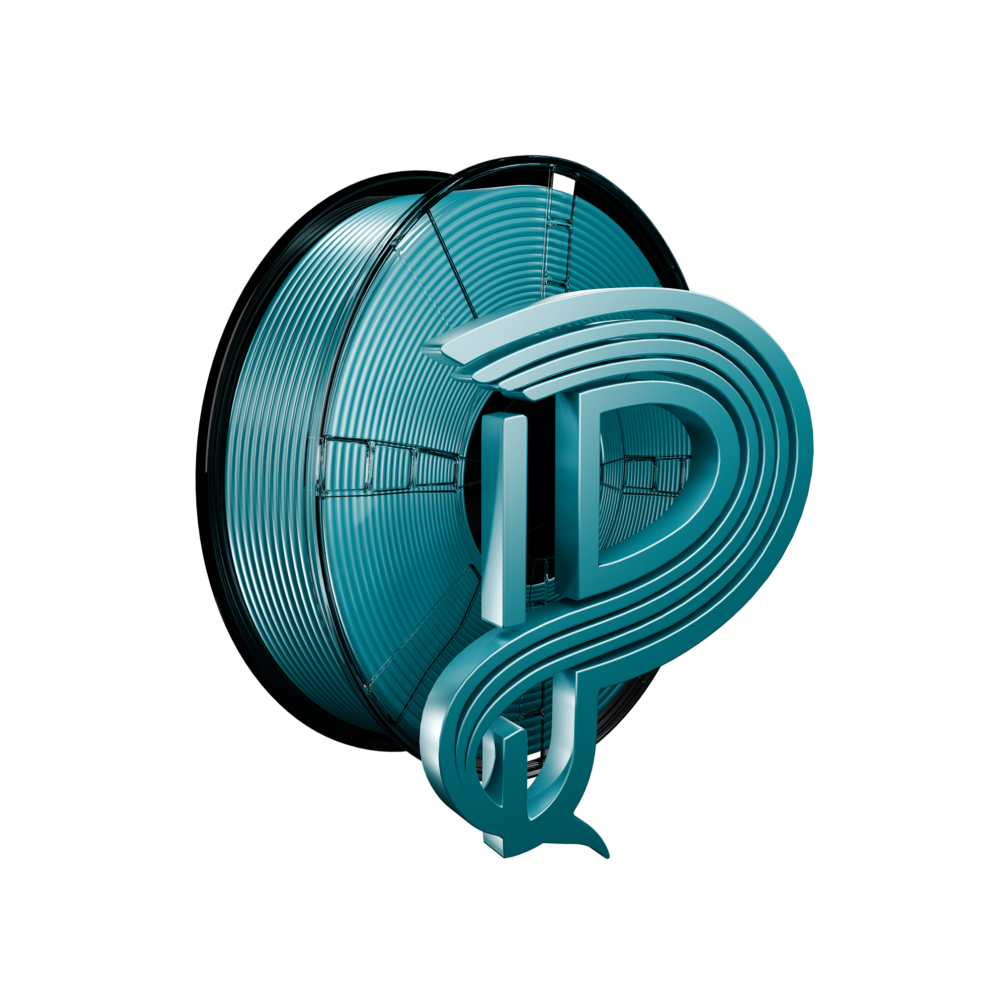 Deep Teal Silk PLA 1kg Main image