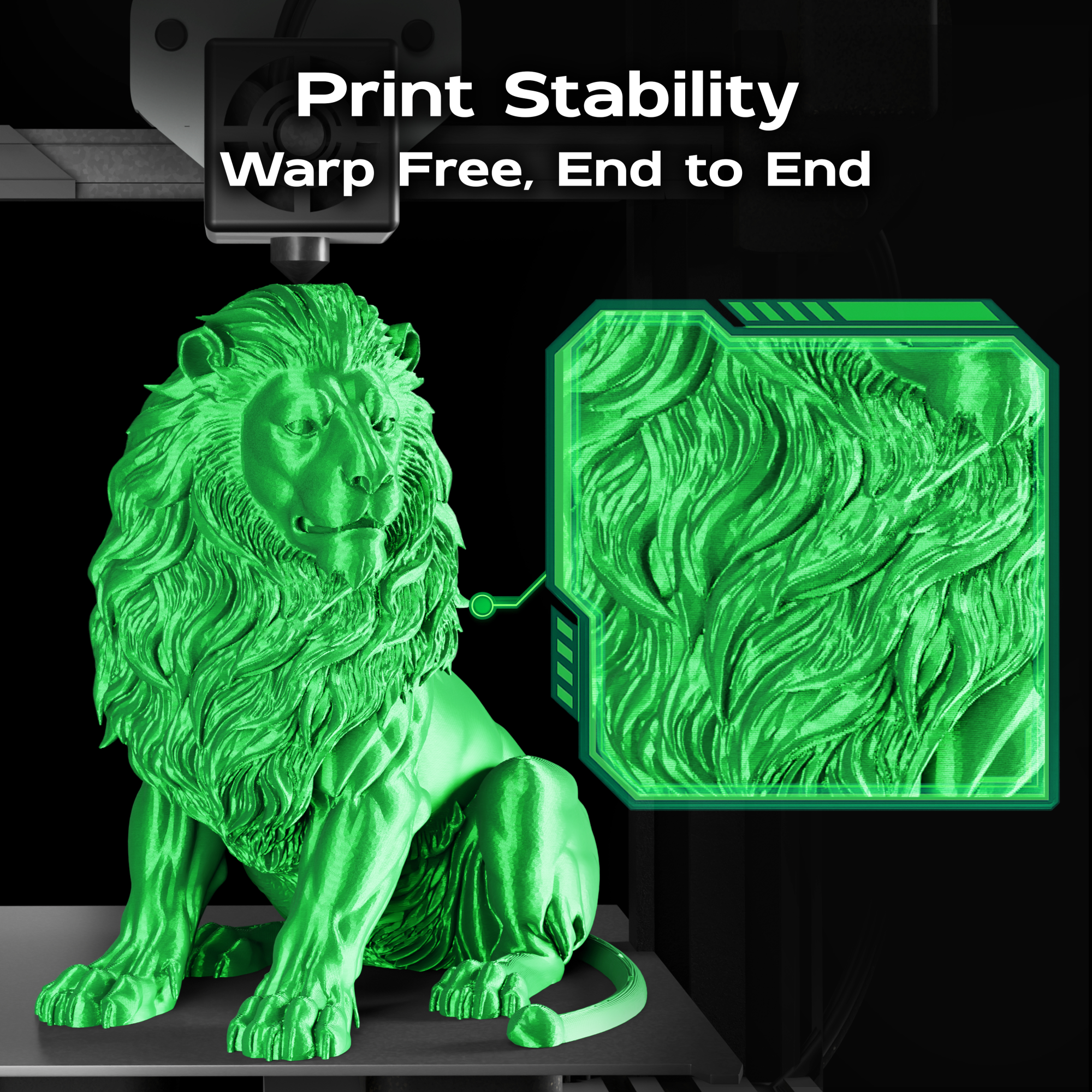 Clover Green Silk PLA 1kg