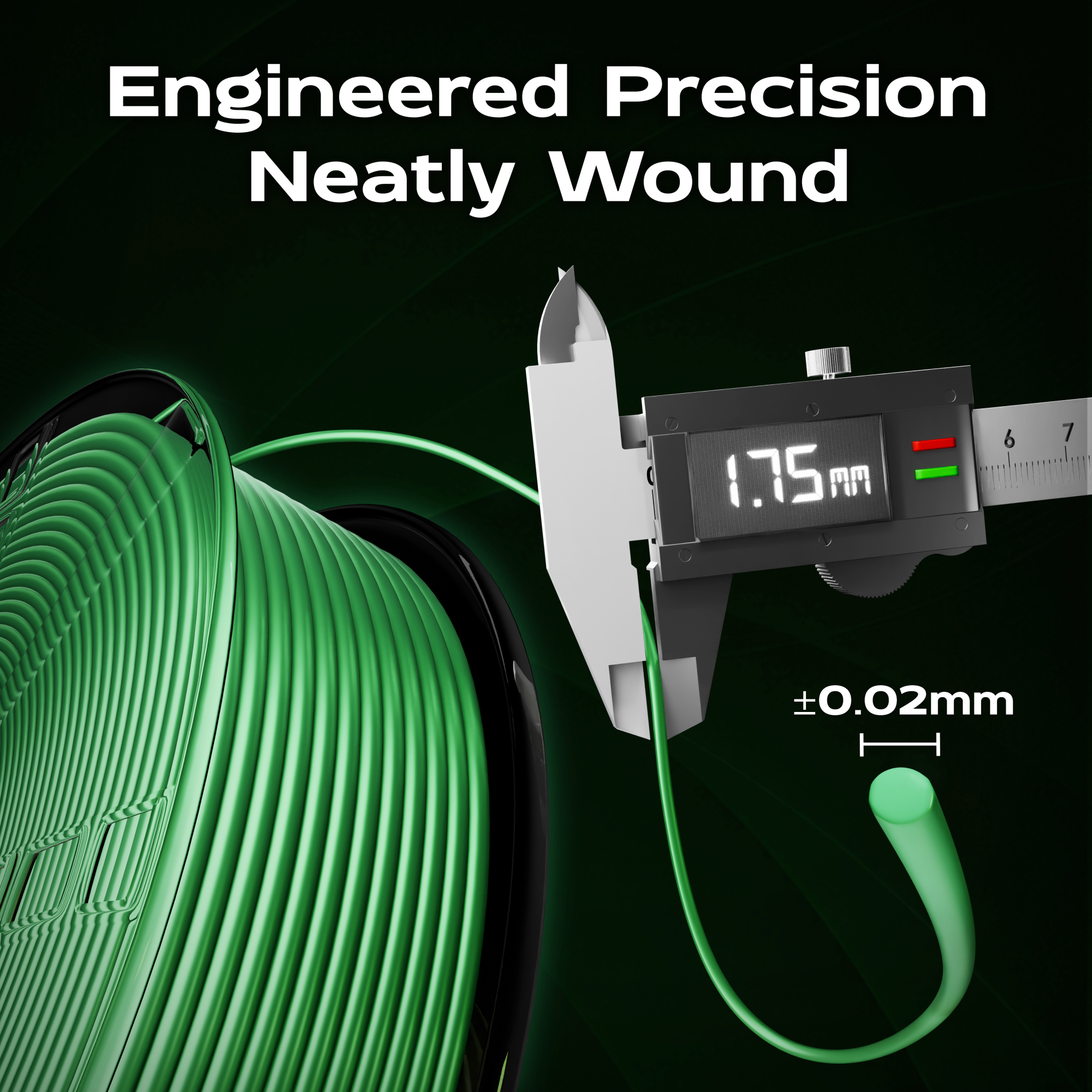 Emerald Green Silk PLA 1kg