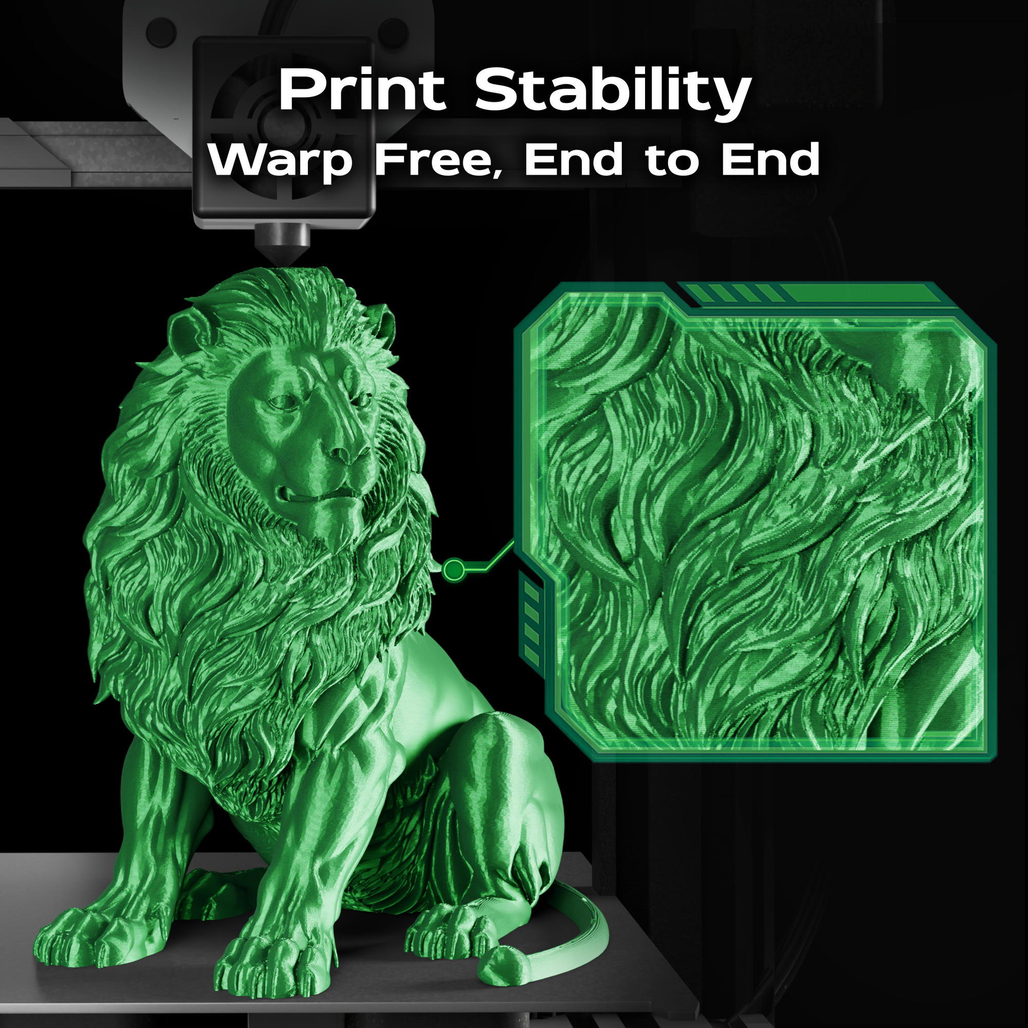 Emerald Green Silk PLA 1kg