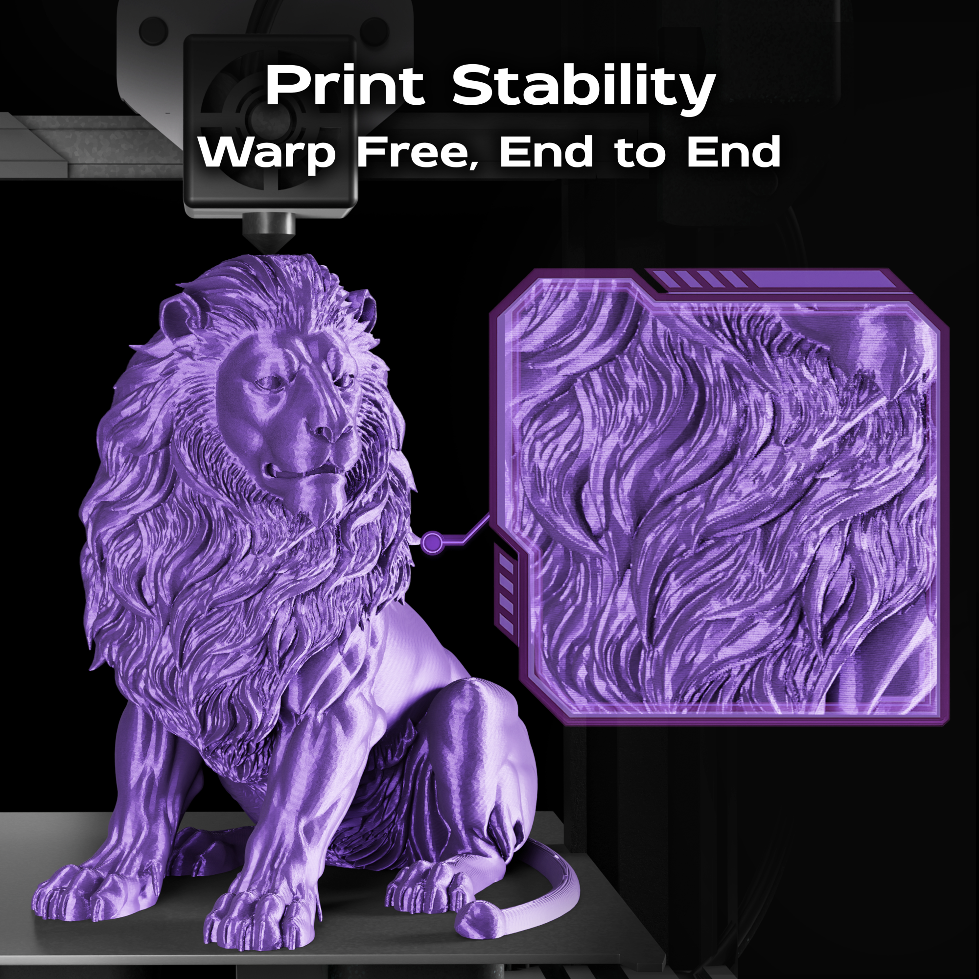 Amethyst Silk PLA 1kg