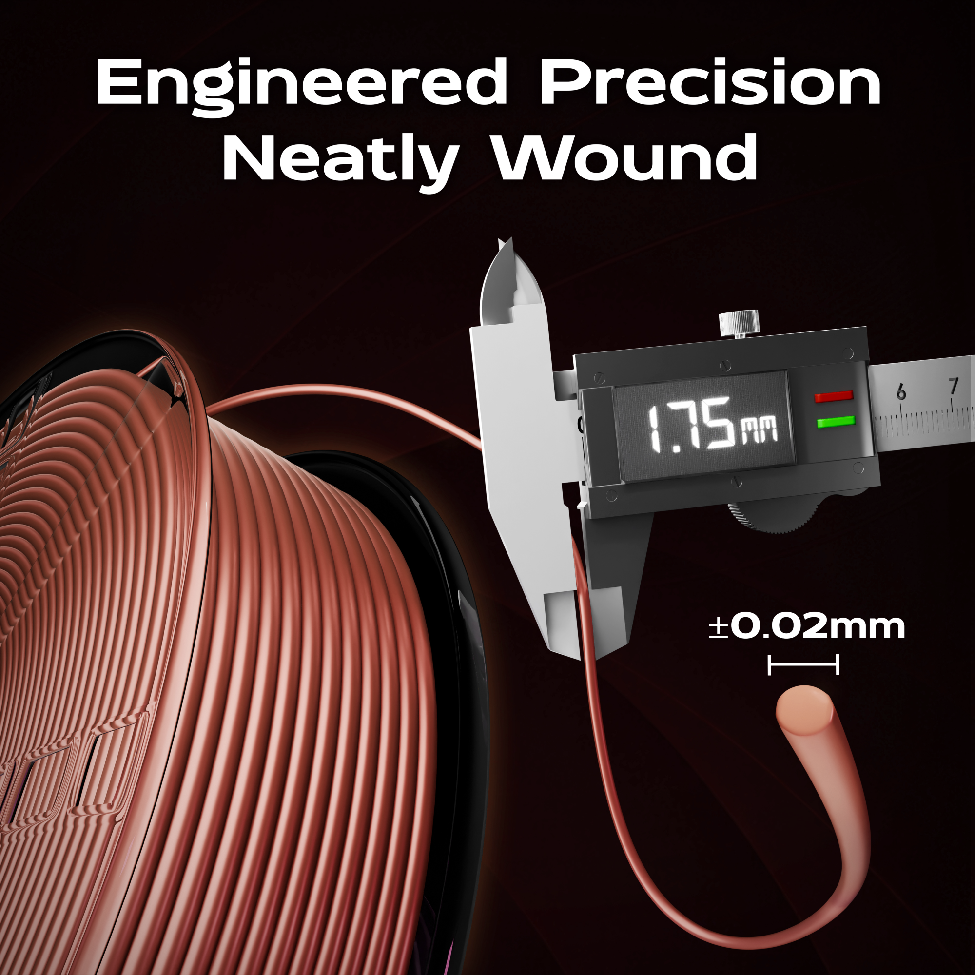Penny Copper Silk PLA 1kg