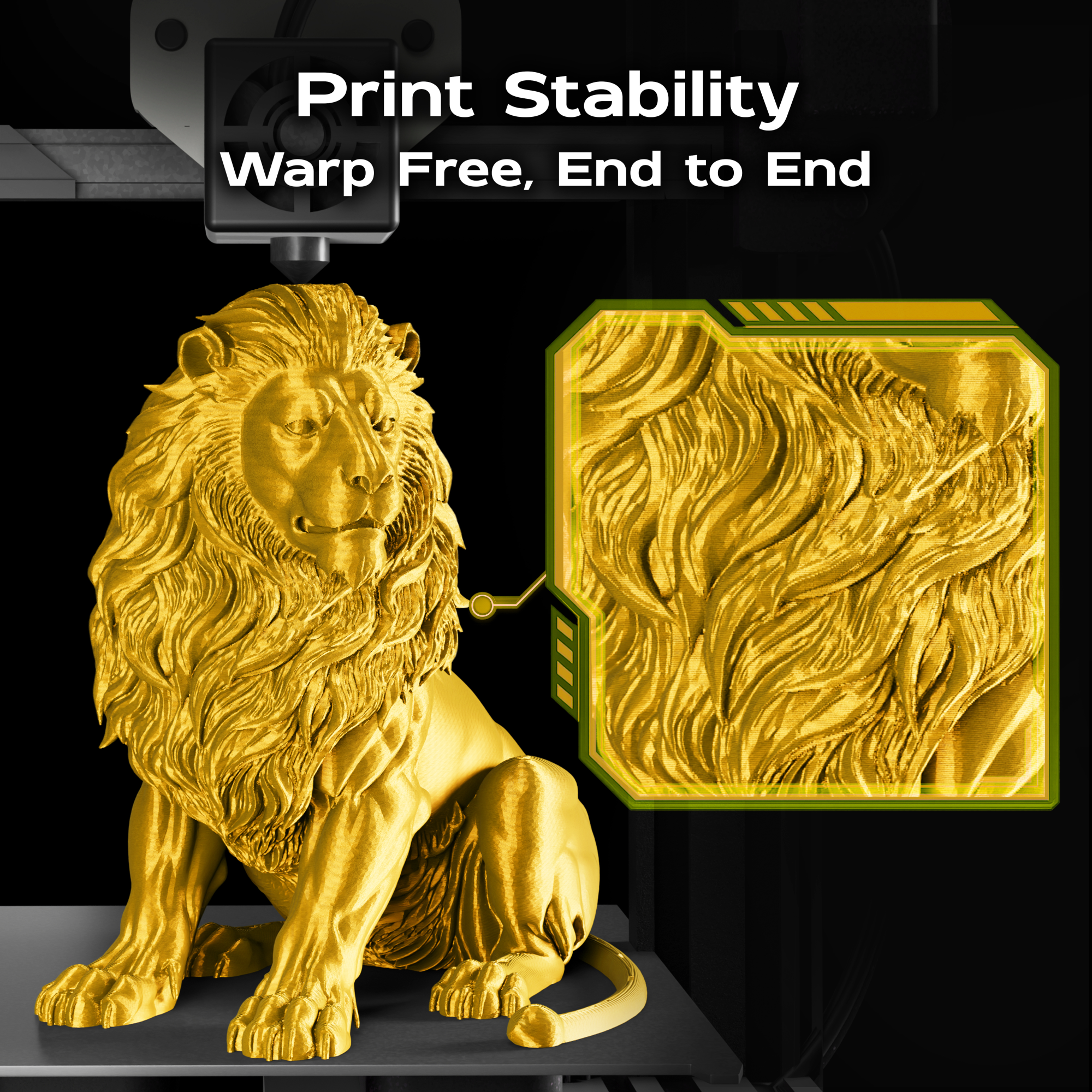 Classic Gold Silk PLA 1kg