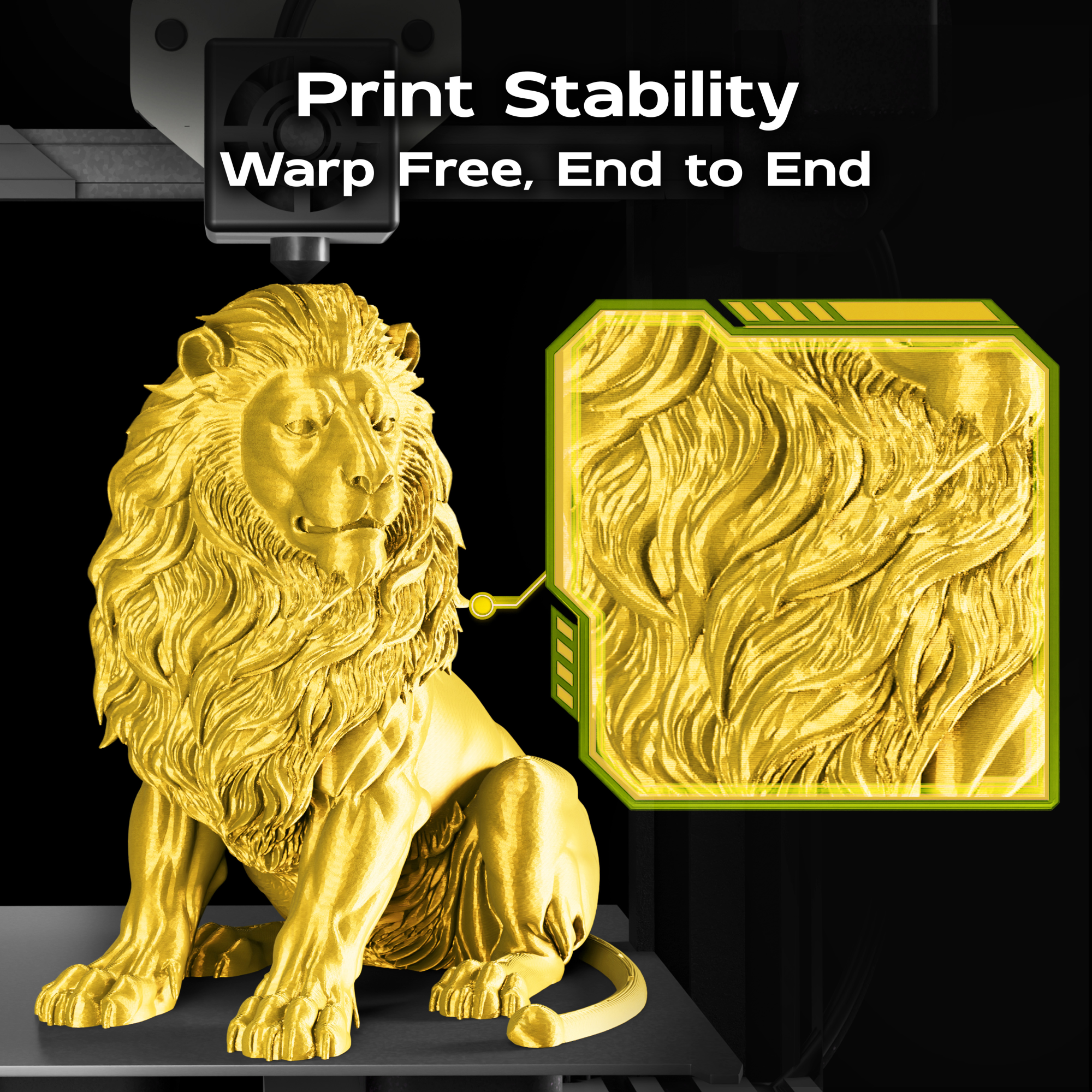 Champagne Gold Silk PLA 1kg