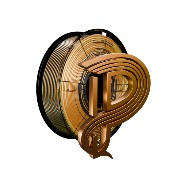 Obsidian Gold (Gold Copper Black) Tri Silk PLA 1kg