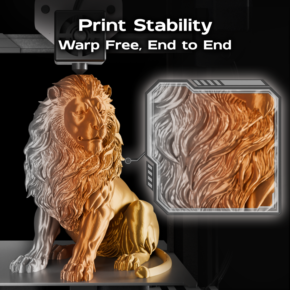 Royal Forge (Gold Silver Copper) Tri Silk PLA 1kg