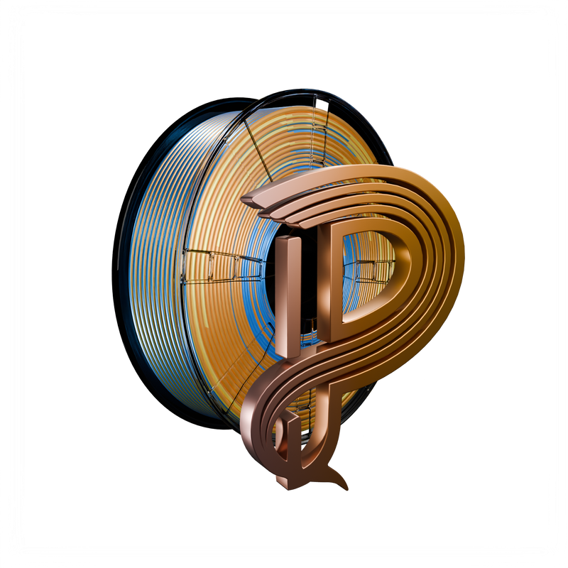Golden Tide (Gold Copper Blue) Tri Silk PLA 1kg