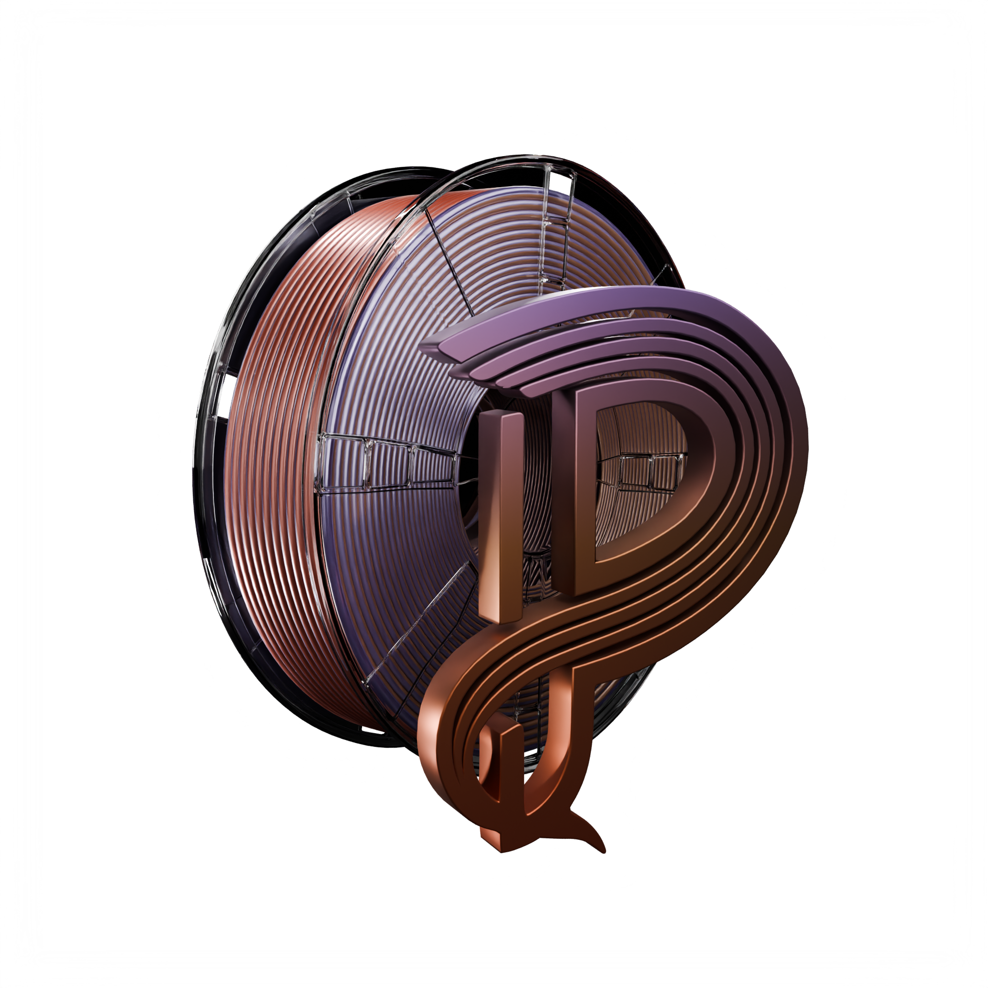Twilight Gold (Gold Copper Purple) Tri Silk PLA 1kg