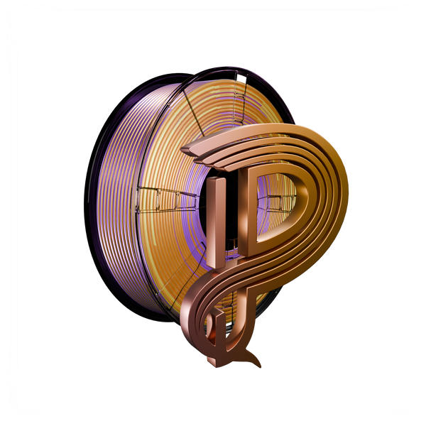Twilight Gold (Gold Copper Purple) Tri Silk PLA 1kg