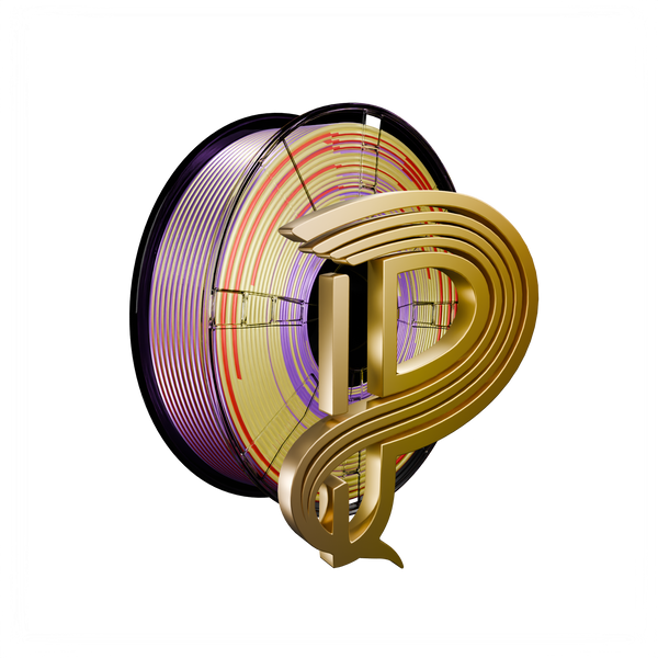 Golden Veil (Red Gold Purple) Tri Silk PLA 1kg