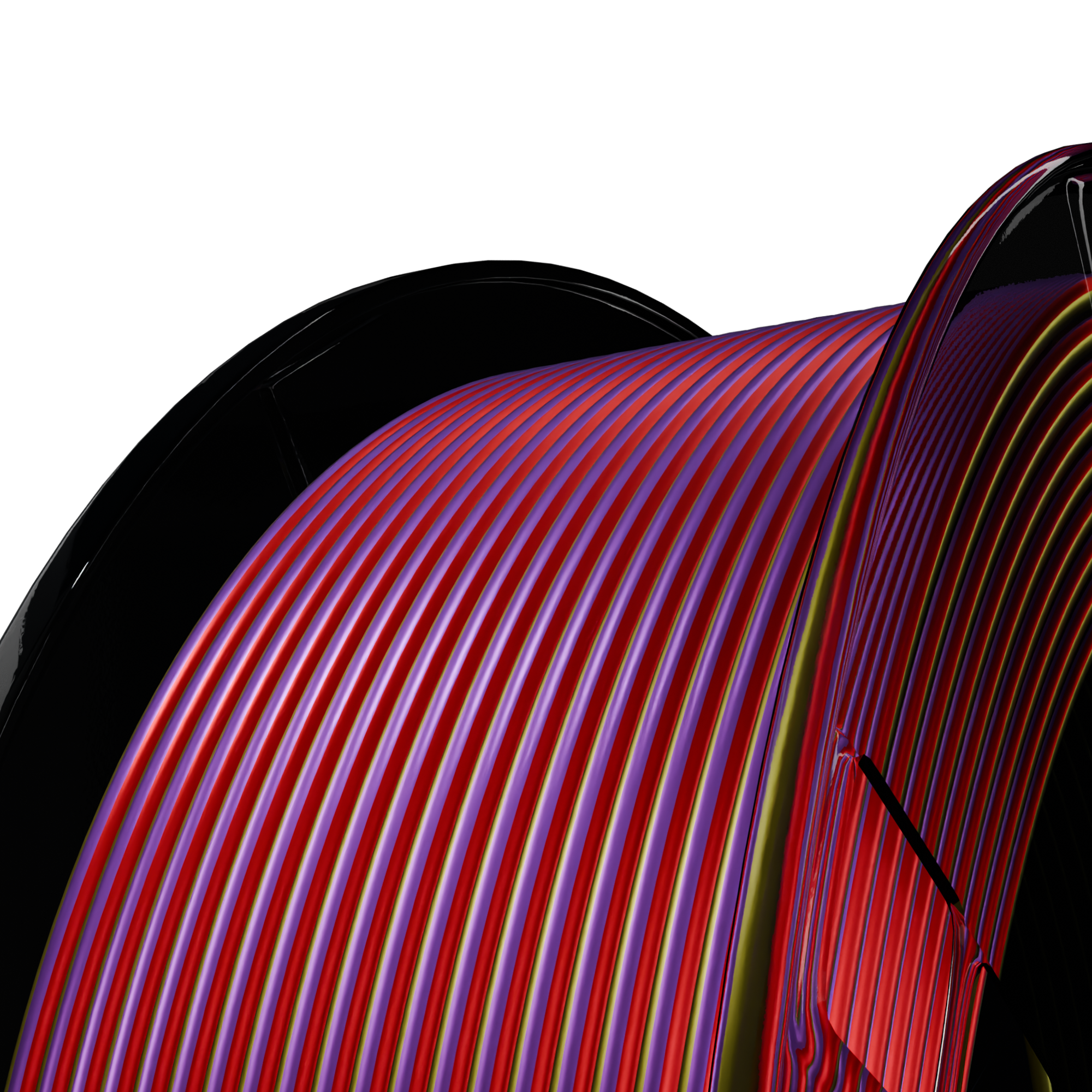 Golden Veil (Red Gold Purple) Tri Silk PLA 1kg