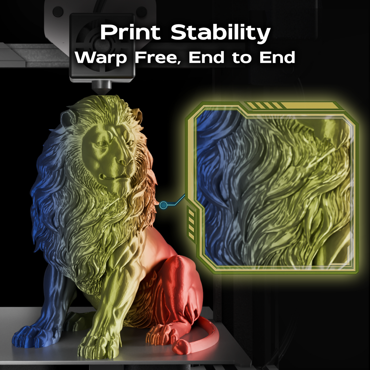 Spectra Shift (Red Green Blue) Tri Silk PLA 1kg
