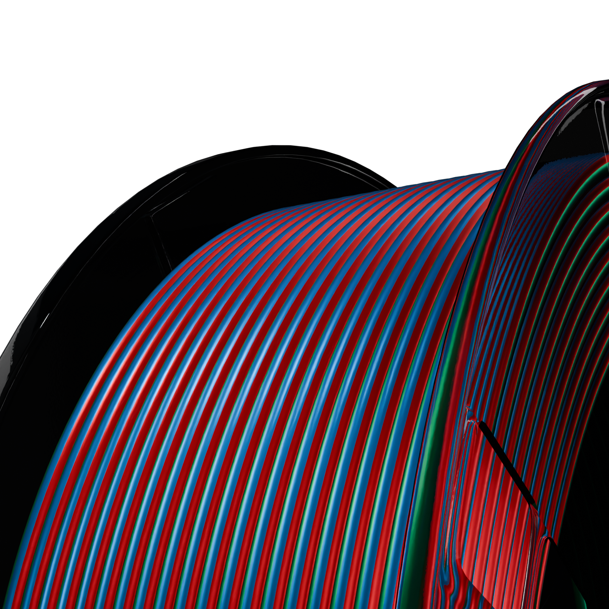 Spectra Shift (Red Green Blue) Tri Silk PLA 1kg Secondary image