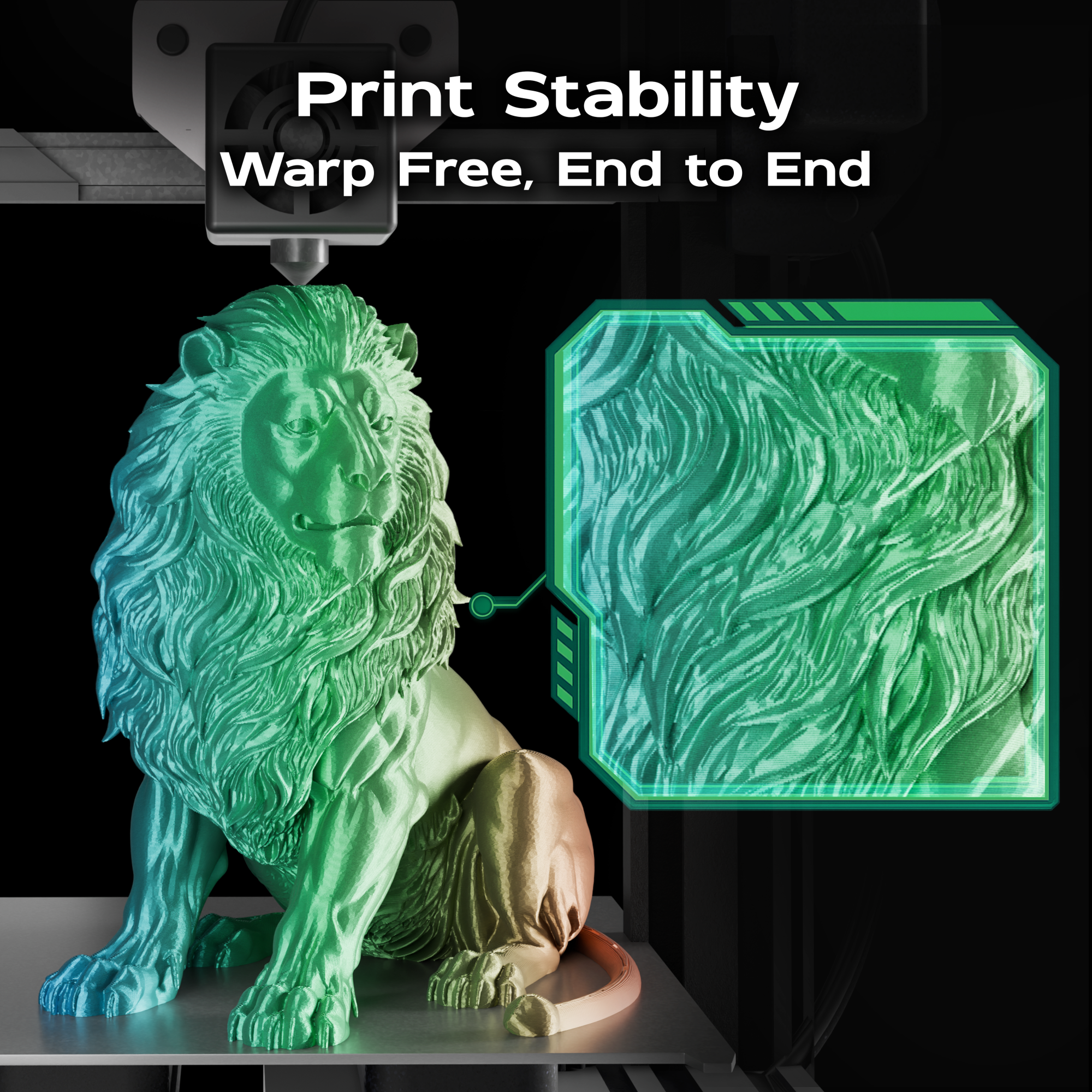 Spectra Shift (Red Green Blue) Tri Silk PLA 1kg