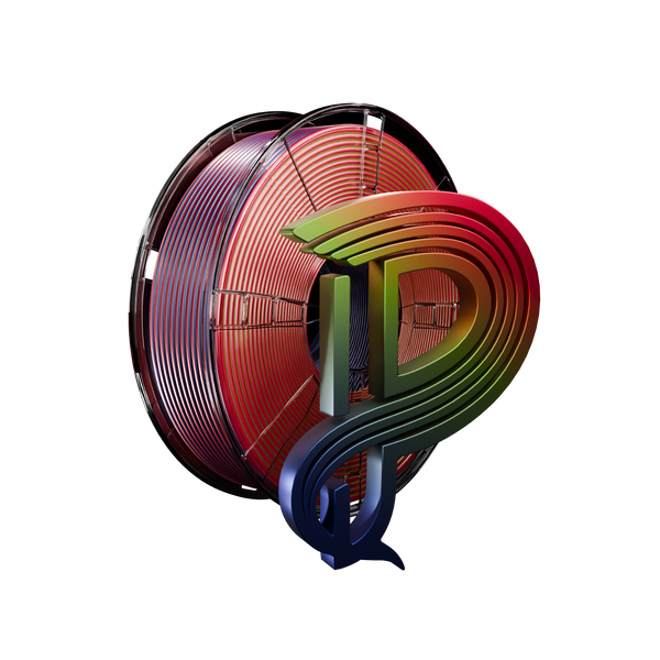 Crimson Grove (Dark Red Blue Green) Tri Silk PLA 1kg