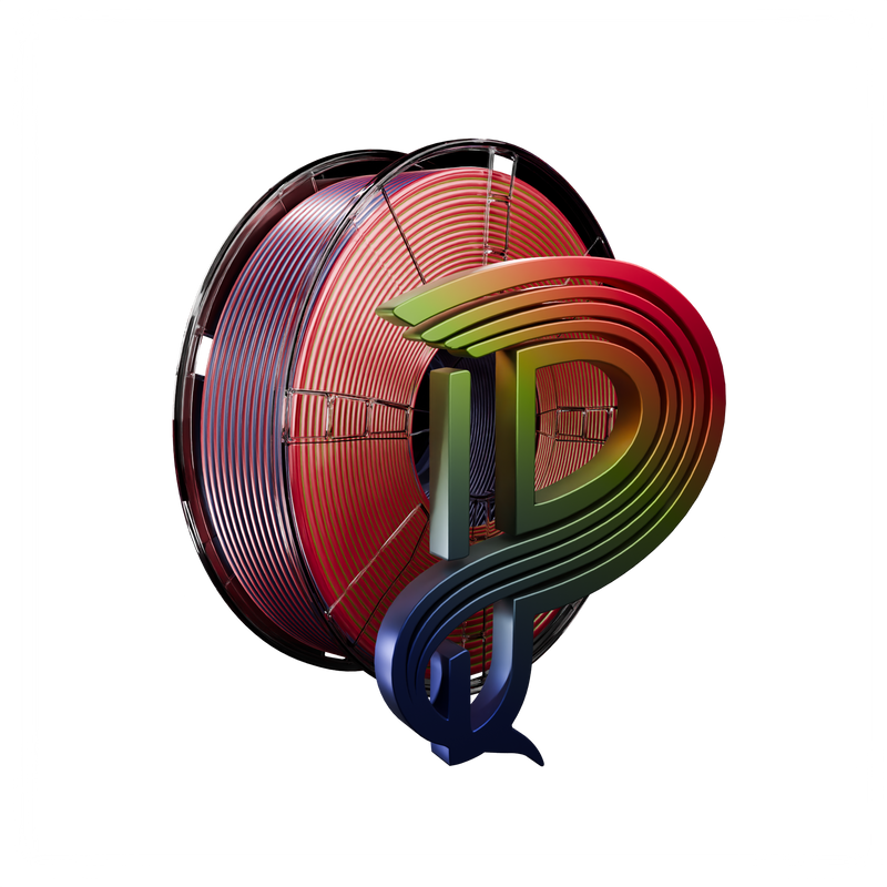 Crimson Grove (Dark Red Blue Green) Tri Silk PLA 1kg