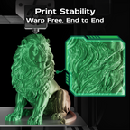 Crimson Grove (Dark Red Blue Green) Tri Silk PLA 1kg