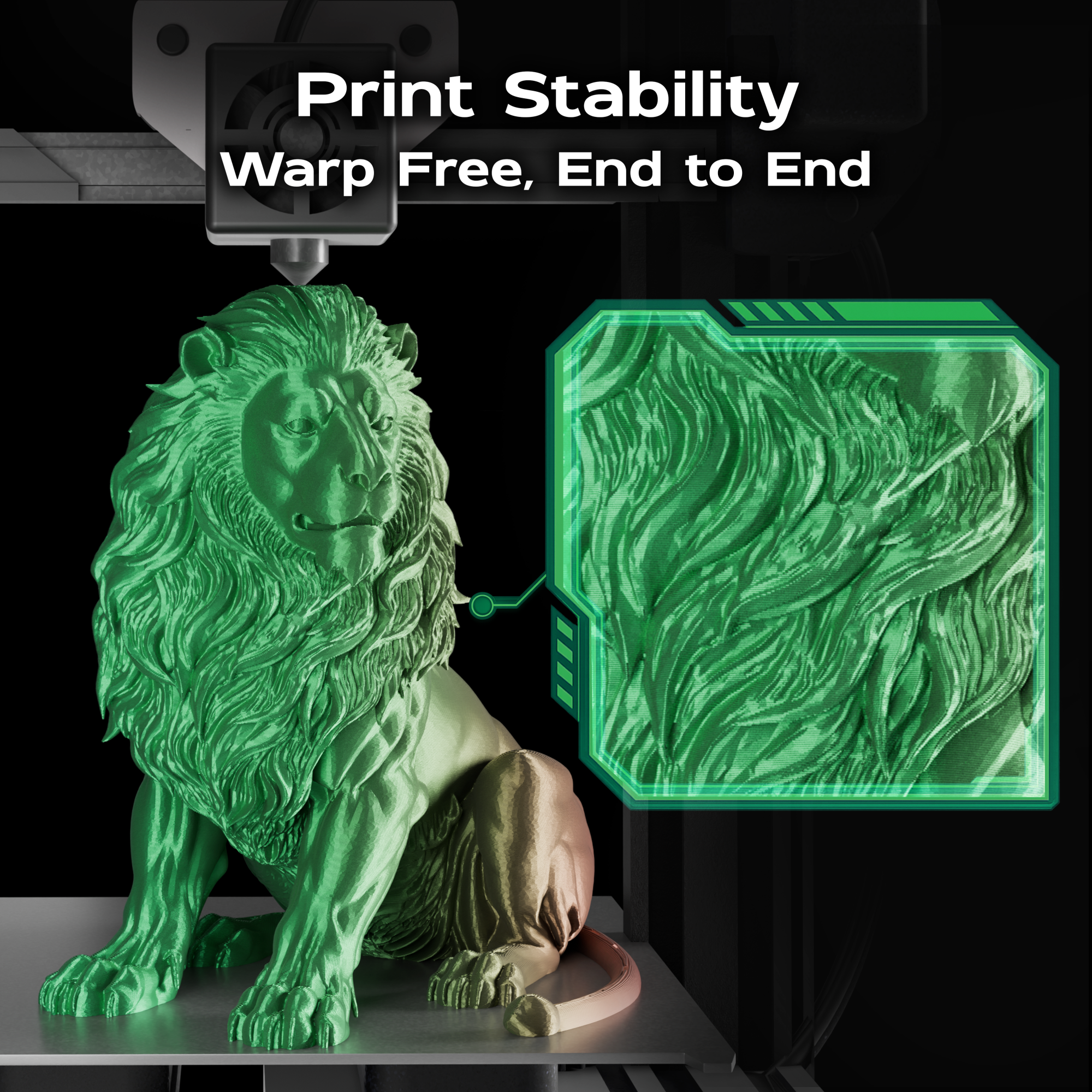 Crimson Grove (Dark Red Blue Green) Tri Silk PLA 1kg
