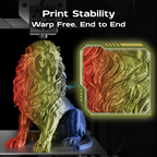 Crimson Grove (Dark Red Blue Green) Tri Silk PLA 1kg