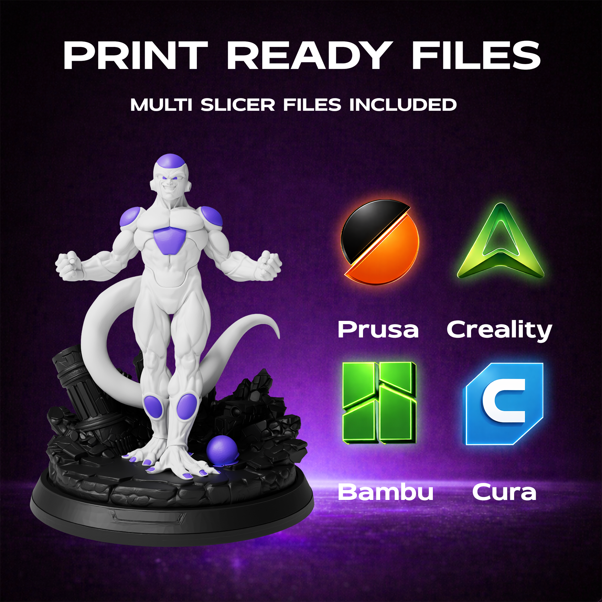 Frieza Dragon Ball 3D Print Model