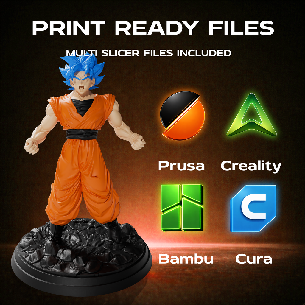Goku Dragon Ball 3D Print Model