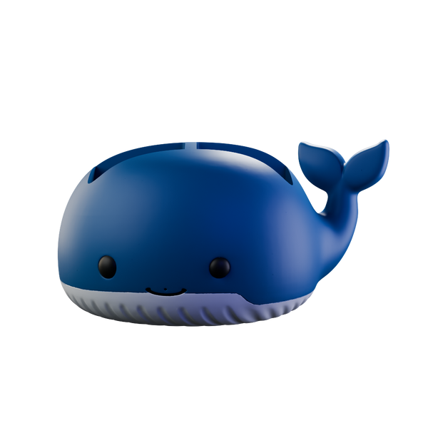 Whale Brush Holder