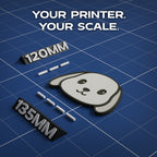 Holland Lop Rabbit Animal Coaster 3D Print Model