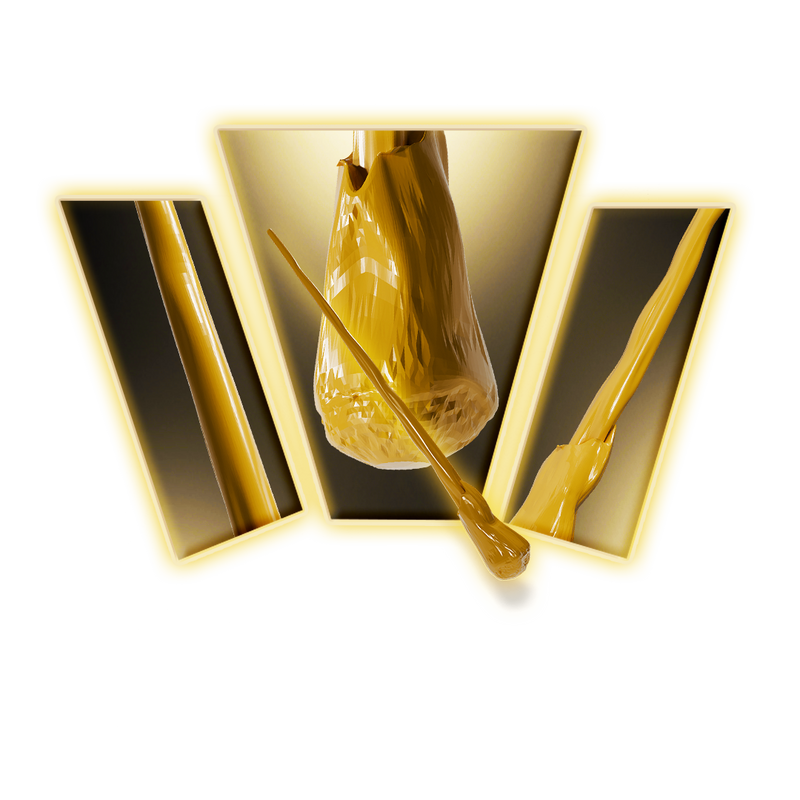 Ron Weasley's Willow Wand 3D Print Model