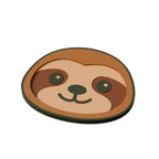 Brown-Throated Sloth Animal Coaster 3D Print Model
