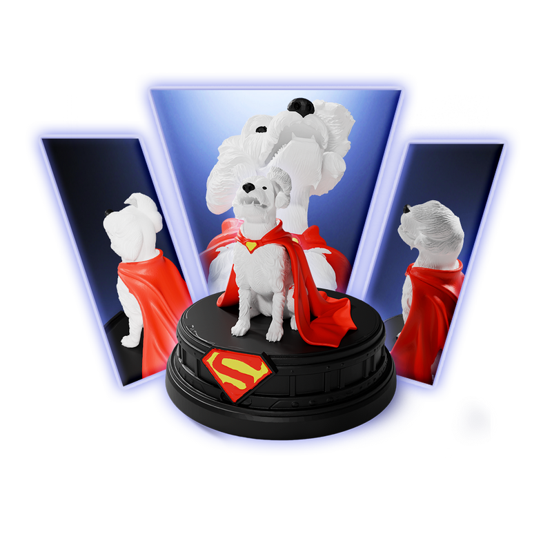 Superdog DC Character 3D Print Model
