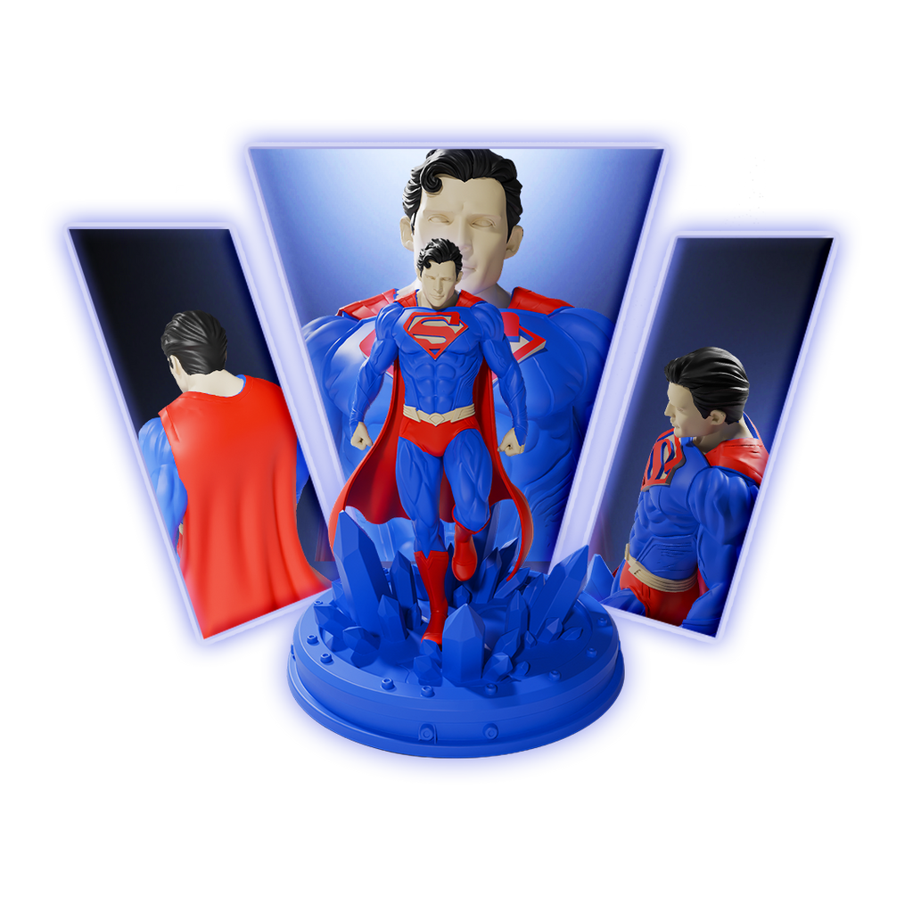 Superman DC Character 3D Print Model